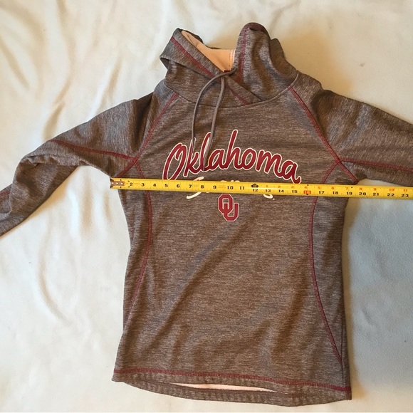 Colosseum Oklahoma Sooners Hoodie Sweatshirt - Picture 2 of 8